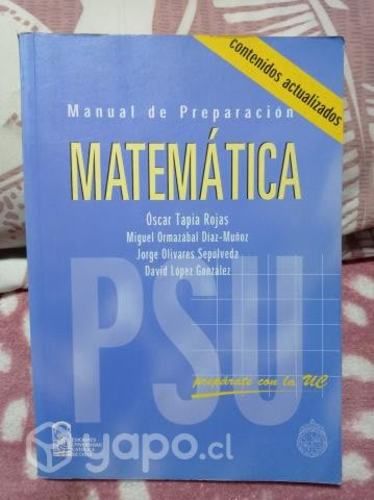 Manual de Preparación MATEMATICA
