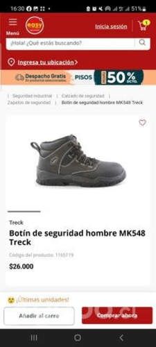 Botin de seguridad 38 trek