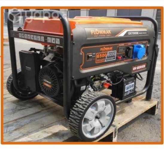 Generador flowmak gasolina gh7000e 220v 6000w pe