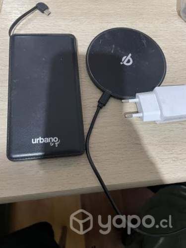 Batería portátil y cargador para iPhone y otro