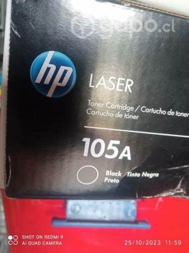 Toner HP 105a black original de alta