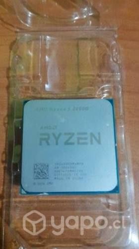 Procesador Ryzen 5 2400g + disipador led