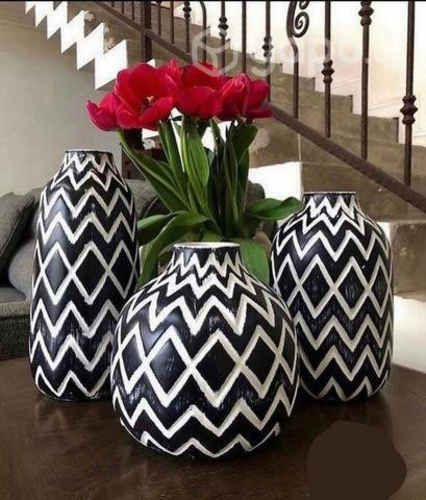 Jarrones decorativos de ceramica
