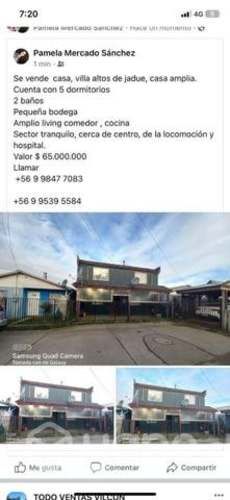 Casa en vilcun lugar tranquilo