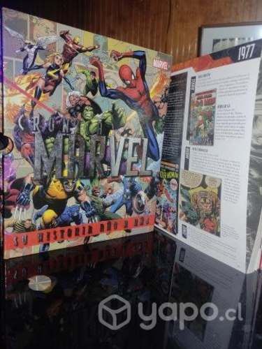 Libro cronica marvel. una historia año por año