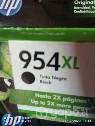 Tintas hp diversos modelos originales de alta blak