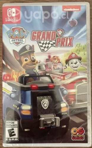 Juego Nintendo switch Paw Patrol grand prix nuevo