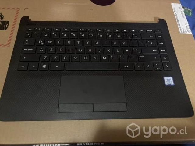 Teclado y touchpad hp original