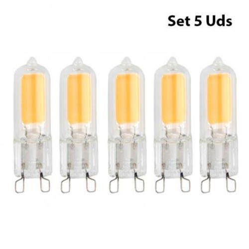 Ampolletas LED G9 220v 15W 260 Lumenes Luz Calida