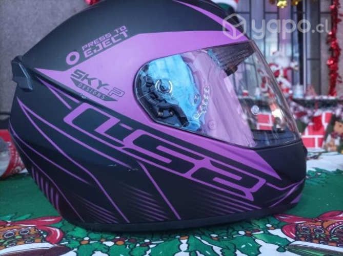 Casco motocicleta