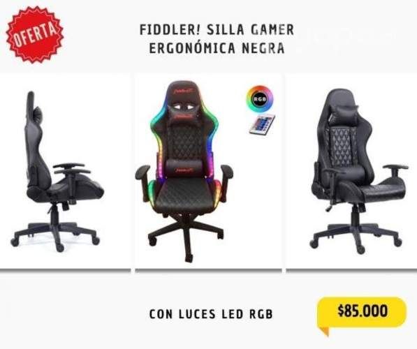 Silla fiddler ergonomica