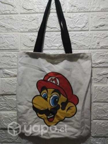 Totebag bolsa super Mario bros