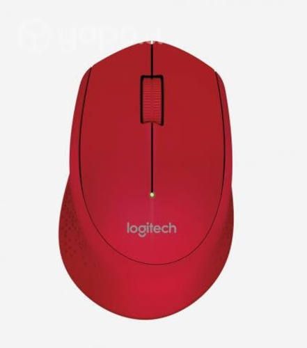 Mouse Wireless Logitech M280, colores azul y rojo