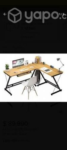 Escritorio Tipo L madera