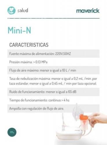 Nebulizador a piston 405b maverick