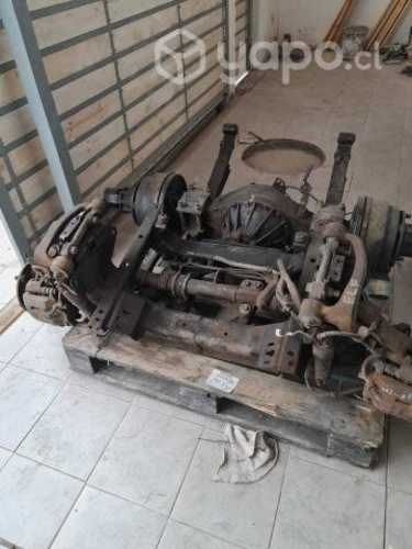 Ejes delantero y trasero isuzu