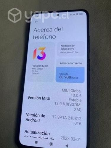 Celular Xiaomi 11 pro