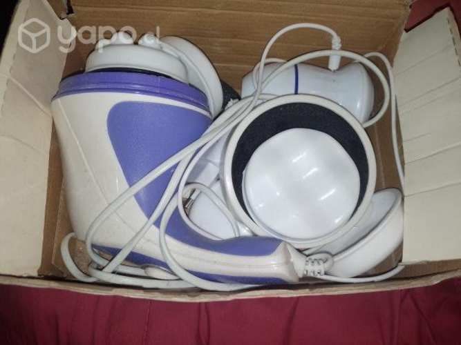 Masajeador con accesorios