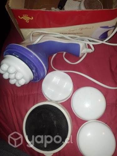 Masajeador con accesorios