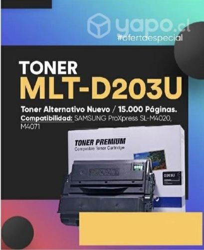 Toner Alternativo Samsung Sl-m4072
