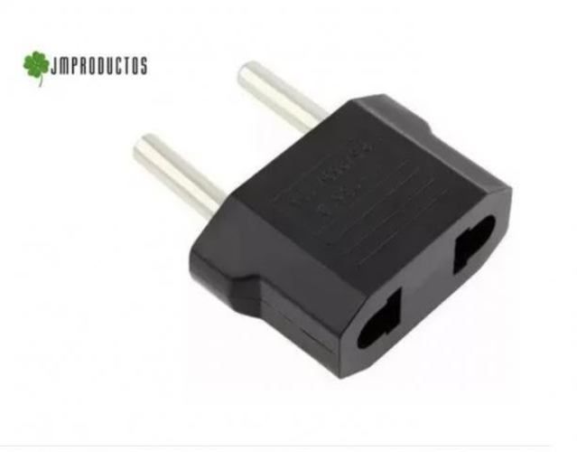 Pack 10 Adaptador Enchufe Euro Americano A Enchufe