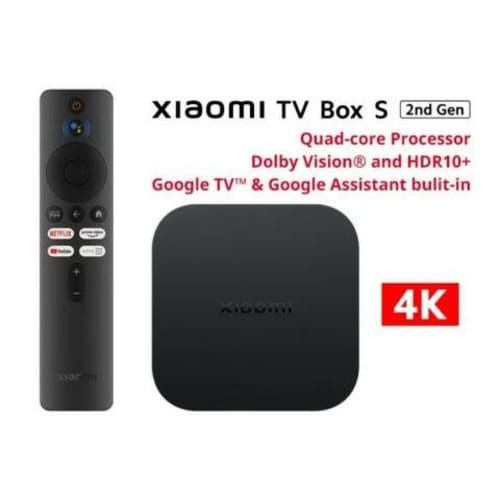 XIAOMI Mi Box S 4k Segunda Generacion Original