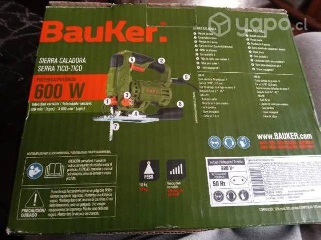 Sierra caladora Bauker