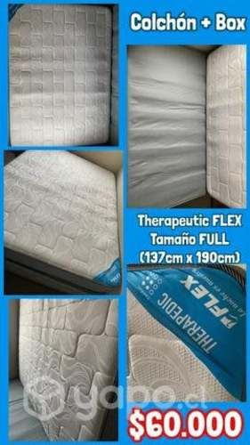 Box + Colchón Full FLEX THERAPEUTIC
