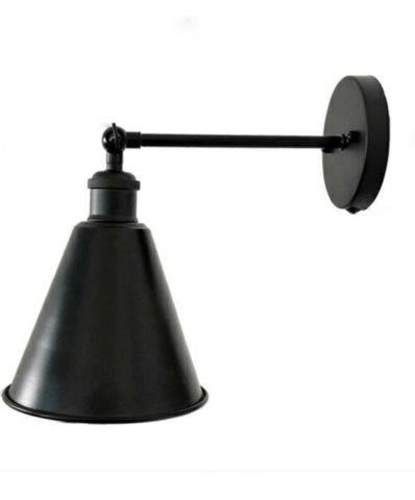 Lámpara aplique negro para dormitorio