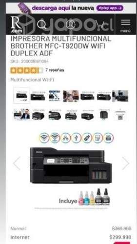 Impresora multifuncional