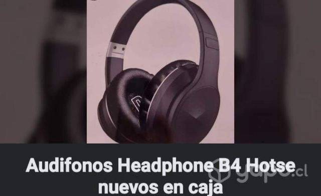 Audifonos Headphone B4 en caja nuevos.