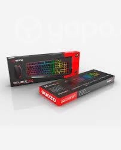 Ozone Double Tap, Combo Teclado y Mouse Gamer