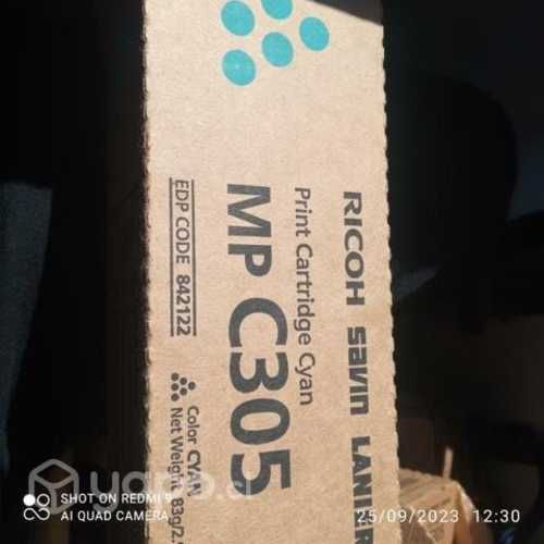 Toner Ricoh MP c305 cyan original