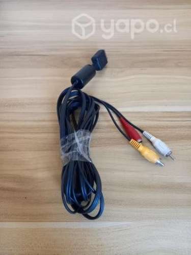 Cable Audio Y Video Para Consolas Psx/ps2/ps3 2 p