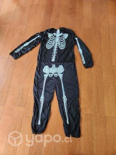 Disfraz esqueleto talla M/L