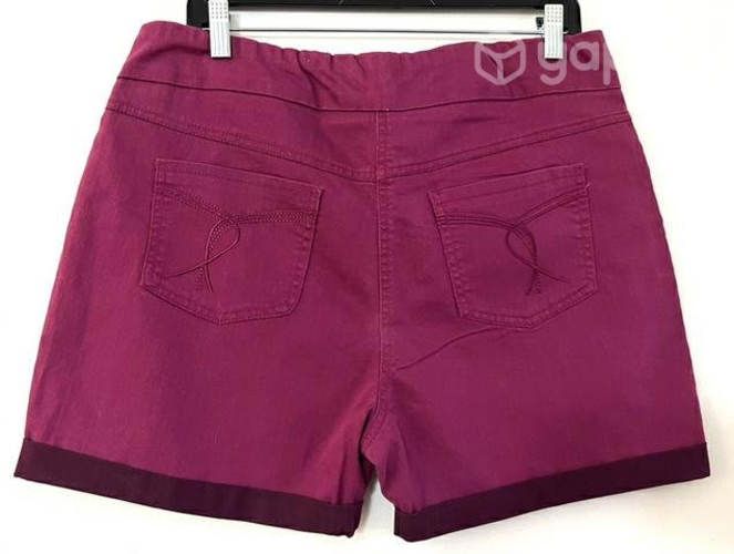 Short Elástico Marca Barbados Talla 46 Burdeo