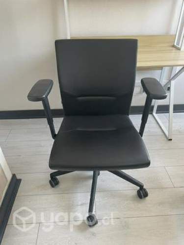 Silla de escritorio de cuero