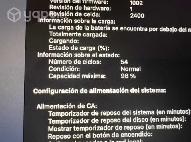 MacBook Pro M1 256 gb 8ram