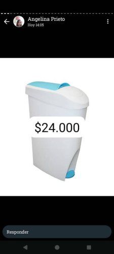 contenedor de toallas higiénicas