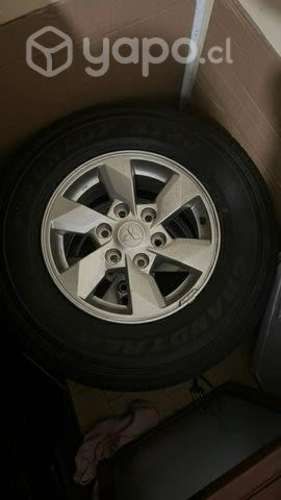 Llantas completas nuevas Mitsubishi l200