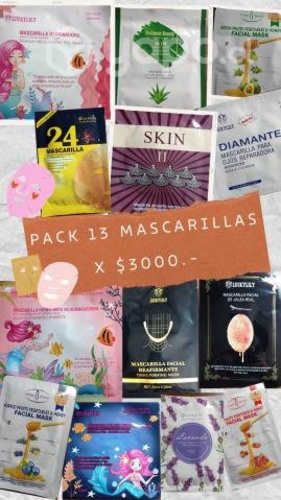 Mascarillas faciales hidratantes y reafirmantes