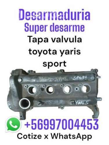 Tapa válvula Toyota Yaris Sport desarmaduría