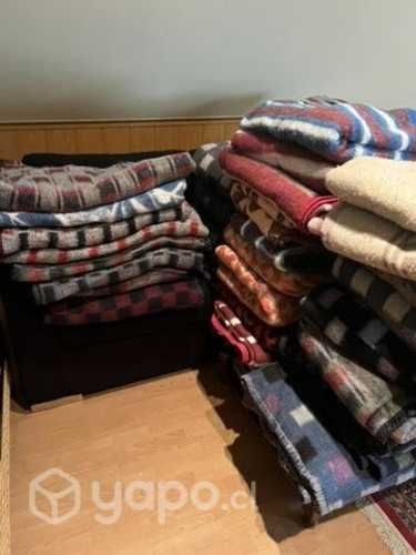 4 Frazadas de 1 1/2 Plazas. Paquetes de 4 Unidades