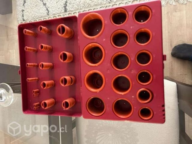 Caja aero sellos silicona