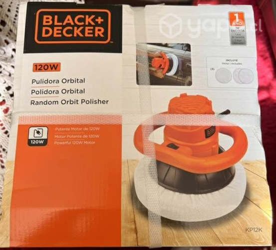 Pulidora Orbital 120W Black+Decker