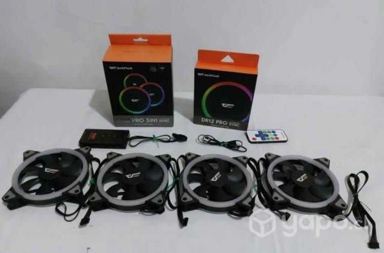 Ventiladores pc DarkFlash 120mm