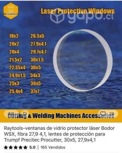 Repuestos de máquina láser bodor wsx