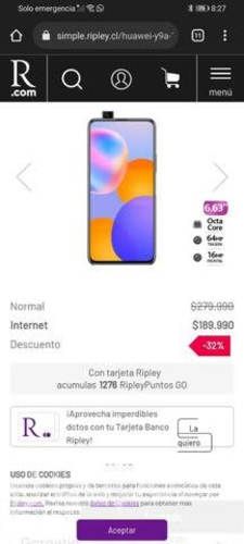 Huawei y9a