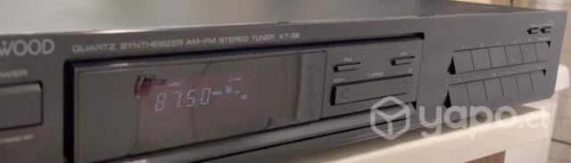 Tuner Vintage Kenwood KT-58 110 volts Japonés