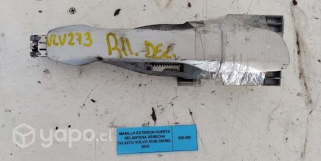 Manilla Exterior Puerta Del der Volvo XC90 2010